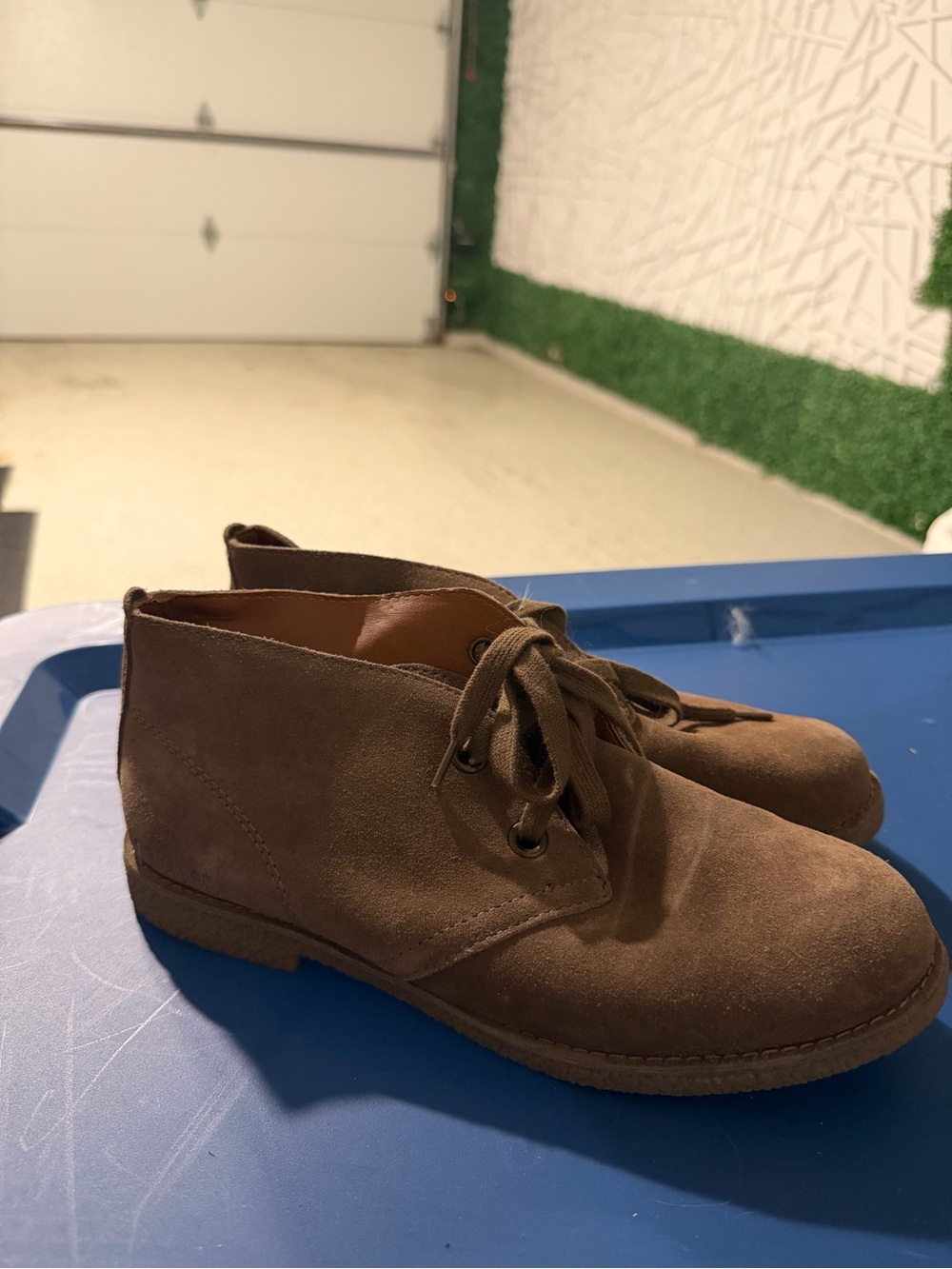 Lucky Brand Men's Suede Chukka Boots in Brown